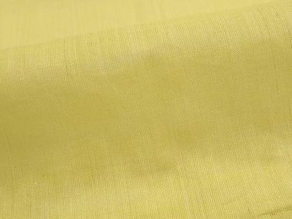 平和屋着物＊夏物　長襦袢　紗　黄蘗色　麻　逸品　AABL6221st