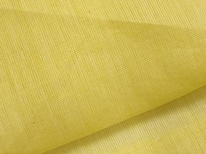 平和屋着物＊夏物　長襦袢　紗　黄蘗色　麻　逸品　AABL6221st
