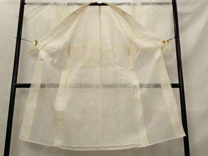 平和屋着物＊夏物　長襦袢　紗　霞文　麻　逸品　AABL6222st