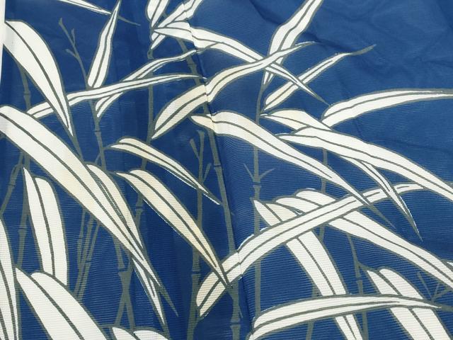平和屋着物＊夏物　訪問着　絽　笹竹文　洗える着物　AABL6232st