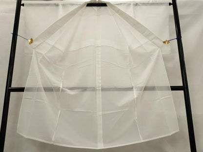 平和屋着物＊夏物　長襦袢　絽　白色　洗える着物　AABL6246st