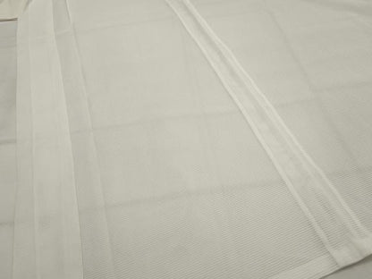 平和屋着物＊夏物　長襦袢　絽　白色　洗える着物　AABL6249st