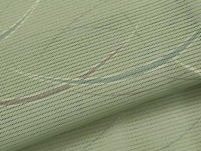 平和屋着物＊夏物　小紋　絽　芝草文　洗える着物　AABL6252st