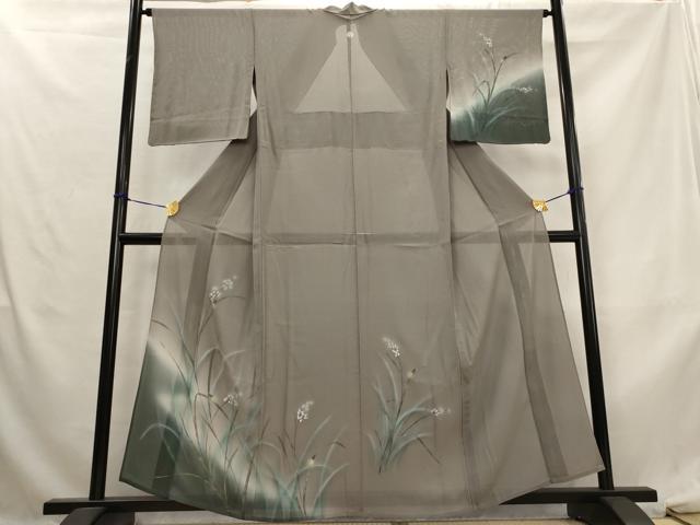 平和屋着物＊夏物　訪問着　絽　蛍暈し　さが美扱い　正絹　逸品　AABL6258st