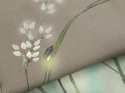 平和屋着物＊夏物　訪問着　絽　蛍暈し　さが美扱い　正絹　逸品　AABL6258st
