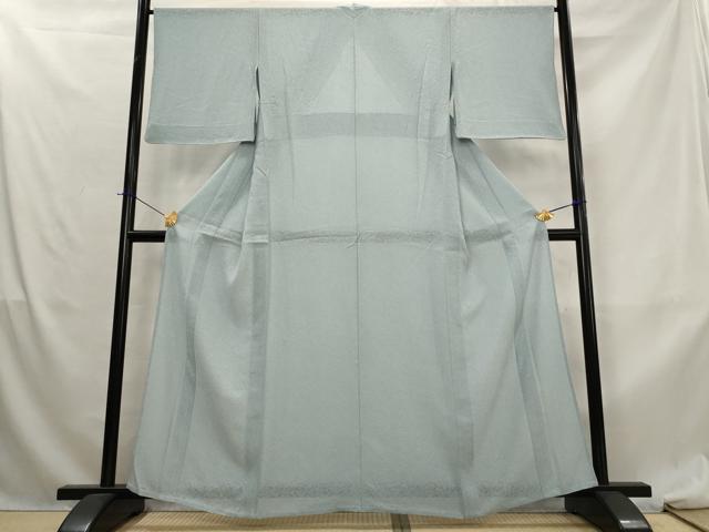 平和屋着物＊夏物　江戸小紋　紋紗　鮫小紋柄　やまと誂製　正絹　逸品　AABL6260st