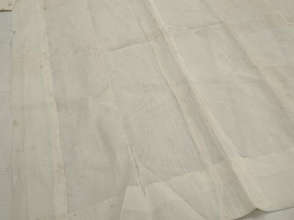 平和屋着物＊夏物　長襦袢　竜田川紋紗　白色　麻　逸品　AABL6269st