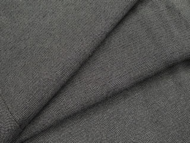 平和屋着物＊夏物　江戸小紋　絽　鮫小紋柄　両面染　正絹　逸品　AABL6276st