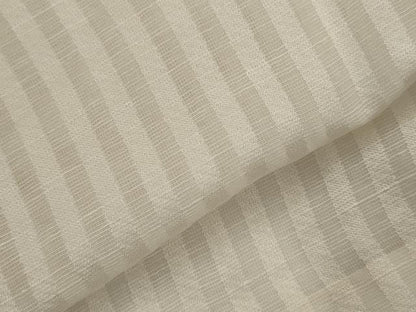 平和屋着物＊夏物　長襦袢　縞紋紗　生成り色　正絹　逸品　AABL6315st
