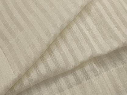 平和屋着物＊夏物　長襦袢　縞紋紗　生成り色　正絹　逸品　AABL6315st