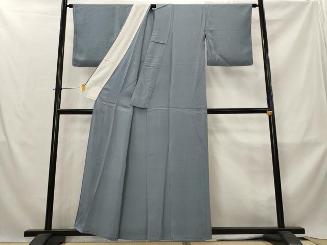 平和屋着物＊夏物　色無地　絽　薄花色　正絹　逸品　AABL6360st