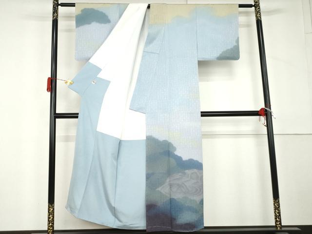平和屋着物●訪問着　大徳寺　京百景　暈し染め　まるやま扱い　正絹　逸品　未使用　AABL6413cs