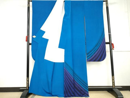 平和屋着物●豪華振袖　霞文　暈し染め　正絹　逸品　未使用　AABL6442cs