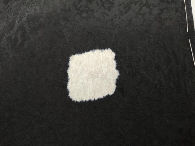 平和屋着物●豪華振袖　絞り　駒刺繍　雪輪舞花文　黒地　金糸　金彩　正絹　逸品　未使用　AABL6446cs