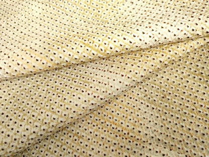 平和屋着物●大変加工の良い総絞り小紋　暈し染め　正絹　逸品　AABL6495cs