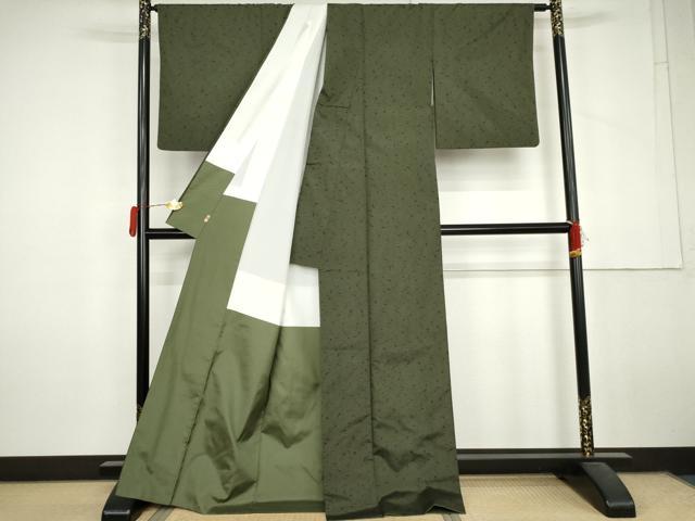 平和屋着物●本場縞大島紬　髭紬　横段文　ますいわ屋扱い　井田織物謹製　証紙付き　正絹　逸品　AABL6499cs
