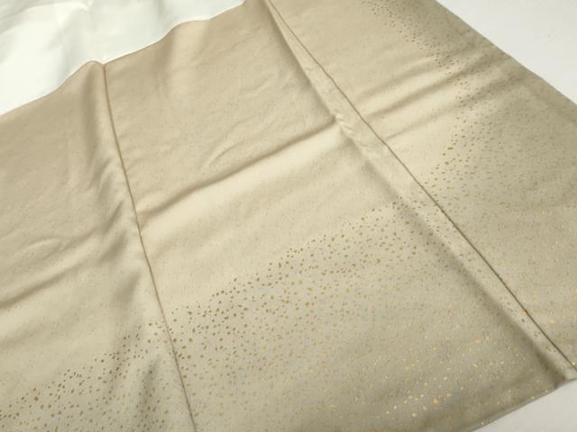平和屋着物●訪問着　竹屋町刺繍　飛鶴文　暈し染め　金糸　金彩　正絹　逸品　AABL6514cs