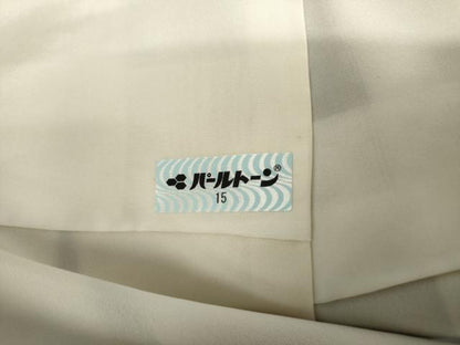 平和屋着物●訪問着　駒刺繍　重ね山枝花文　金銀彩　鬼しぼ縮緬　正絹　逸品　未使用　AABL6517cs