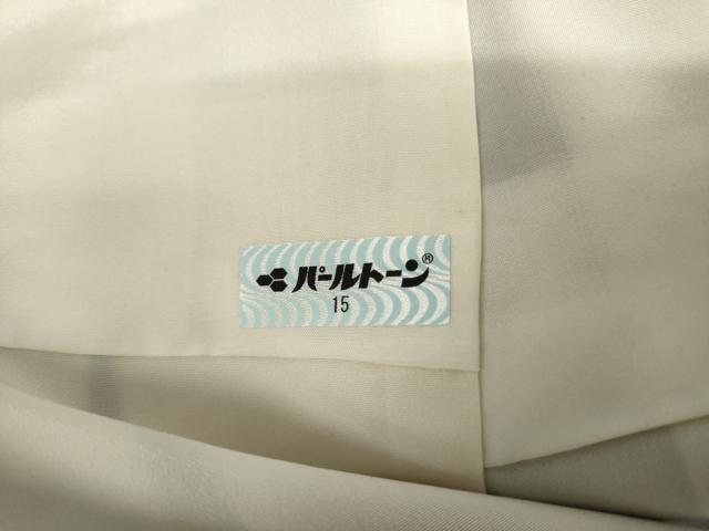 平和屋着物●訪問着　駒刺繍　重ね山枝花文　金銀彩　鬼しぼ縮緬　正絹　逸品　未使用　AABL6517cs