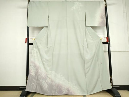 平和屋着物●訪問着　作家物　笹竹文　暈し染め　正絹　逸品　AABL6519cs