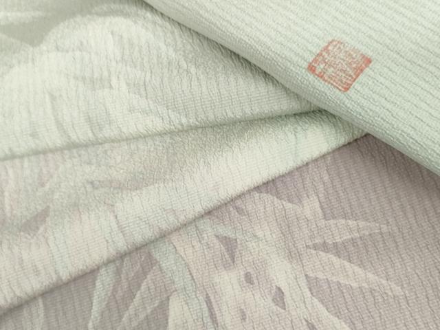 平和屋着物●訪問着　作家物　笹竹文　暈し染め　正絹　逸品　AABL6519cs