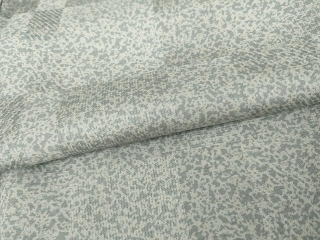 平和屋着物●染色の魔術師　染乃座・大久保玄才　そめのざ玄才　小紋　変わり市松　やまと誂製　正絹　逸品　AABL6534cs