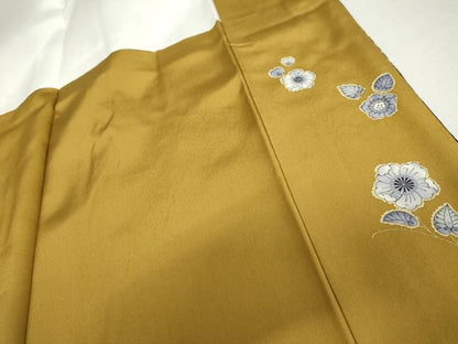 平和屋着物●訪問着　辻が花　蔓帯花文　暈し染め　金彩　正絹　逸品　未使用　AABL6542cs