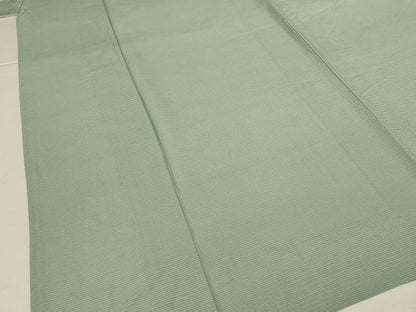 平和屋着物＊夏物　色無地　絽　錆青磁色　正絹　逸品　AABL6570jd