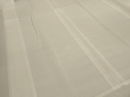 平和屋着物＊夏物　長襦袢　変わり絽　白色　洗える着物　AABL6579jd