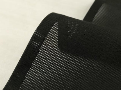 平和屋着物＊夏物　訪問着　絽　竹屋町刺繍　抽象文様　黒地　正絹　逸品　AABL6592jd