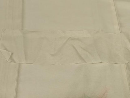平和屋着物＊夏物　訪問着　絽　手描き　草花文　暈し染め　反端付き　正絹　逸品　AABL6600jd