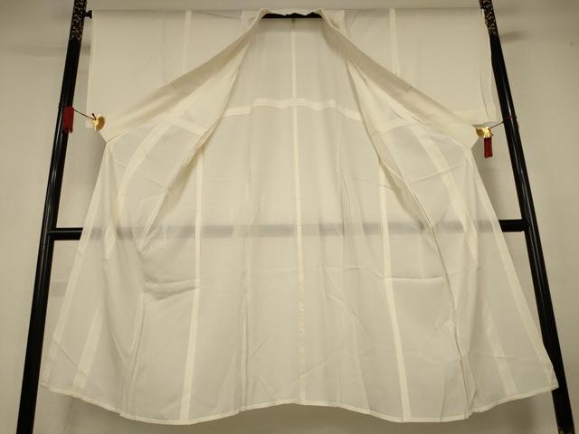 平和屋着物＊夏物　長襦袢　絽　鳥の子色　正絹　逸品　AABL6606jd