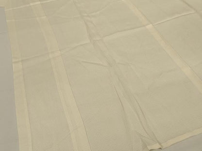 平和屋着物＊夏物　長襦袢　絽　鳥の子色　正絹　逸品　AABL6606jd