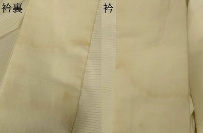 平和屋着物＊夏物　長襦袢　絽　白色　洗える着物　AABL6607jd