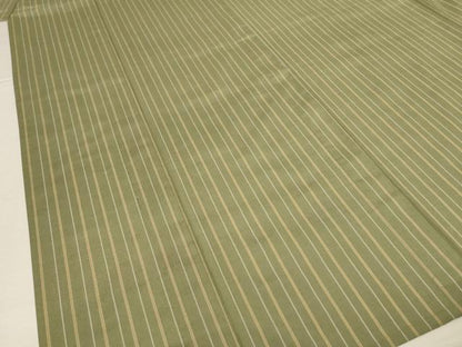 平和屋着物＊夏物　本場縞大島紬　夏大島　縞　証紙付き　正絹　逸品　AABL6611jd