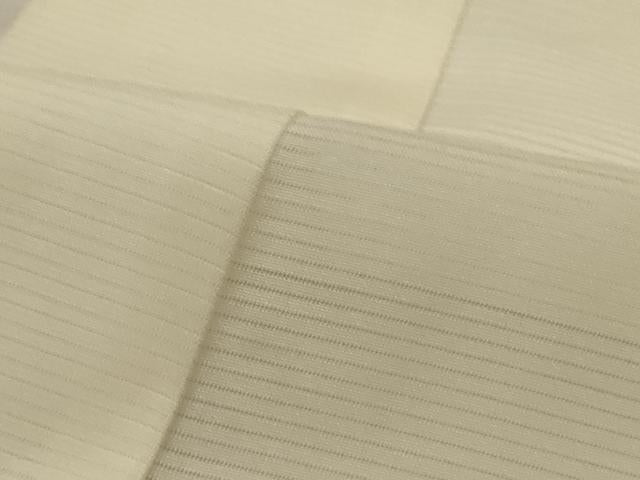 平和屋着物＊夏物　長襦袢　絽　鳥の子色　正絹　逸品　AABL6622jd