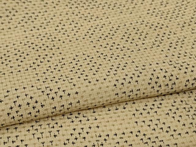 平和屋着物＊夏物　紗紬　幾何学文様　正絹　逸品　AABL6623jd