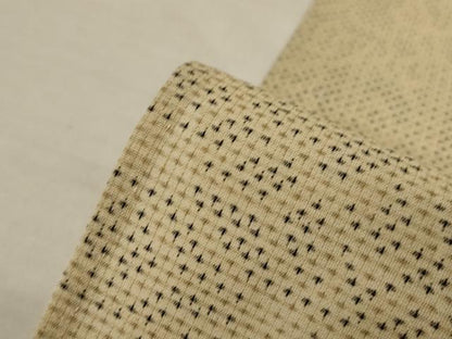 平和屋着物＊夏物　紗紬　幾何学文様　正絹　逸品　AABL6623jd