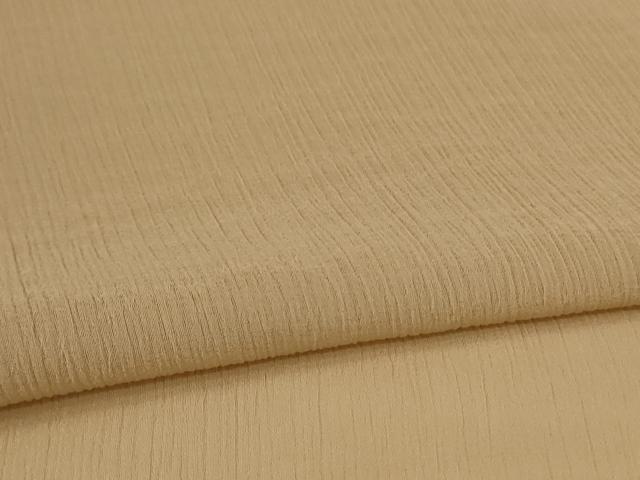 平和屋着物＊夏物　色無地　紗　香色　正絹　逸品　AABL6630jd