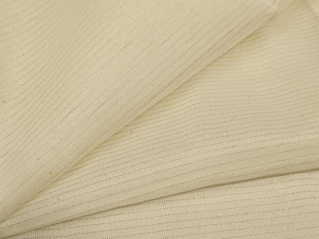 平和屋着物＊夏物　長襦袢　絽　鳥の子色　正絹　逸品　AABL6642jd