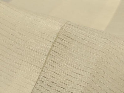 平和屋着物＊夏物　長襦袢　絽　鳥の子色　正絹　逸品　AABL6642jd