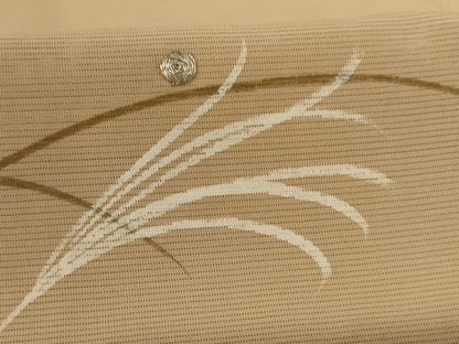 平和屋着物＊夏物　訪問着　絽　刺繍　薄　暈し染め　金彩　正絹　逸品　AABL6647jd