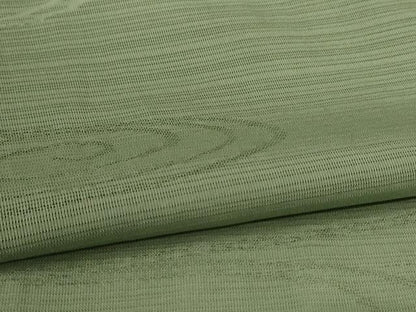 平和屋着物●夏物　色無地　変わり絽　流水紋紗　山葵色　正絹　逸品　AABL6650jd