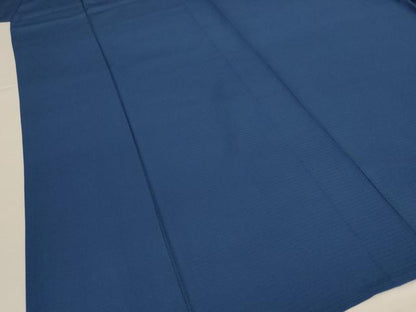 平和屋着物＊夏物　色無地　絽　青藍色　正絹　逸品　未使用　AABL6654jd