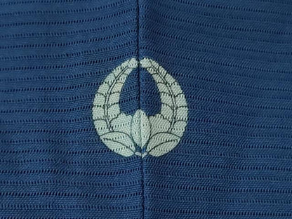 平和屋着物＊夏物　色無地　絽　青藍色　正絹　逸品　未使用　AABL6654jd
