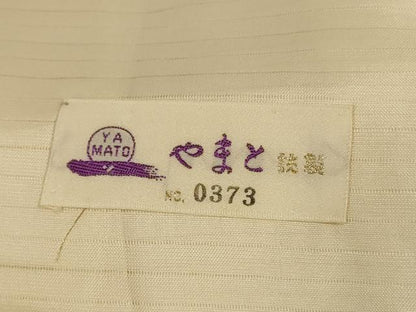 平和屋着物＊夏物　訪問着　紋紗　手描き　流水葡萄蔦の葉文　やまと誂製　正絹　逸品　未使用　AABL6674jd