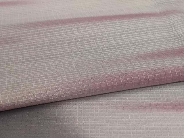 平和屋着物＊夏物　訪問着　紅梅織　霞文　暈し染め　洗える着物　未使用　AABL6678jd