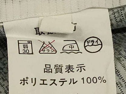 平和屋着物＊夏物　小紋　絽　麻の葉文様　洗える着物　AABL6690jd