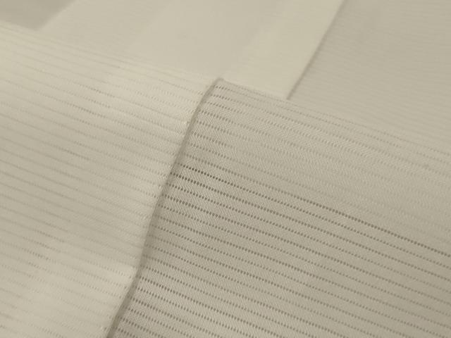 平和屋着物＊夏物　長襦袢　絽　白色　洗える着物　AABL6691jd
