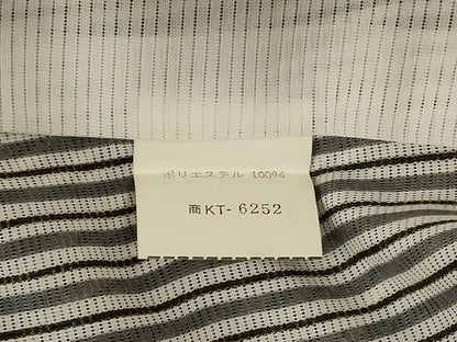 平和屋着物＊夏物　小紋　絽　縞　洗える着物　AABL6703jd